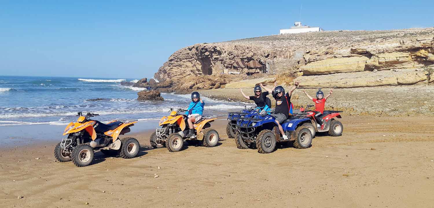 Ruta en quad por las playas de Marruecos
