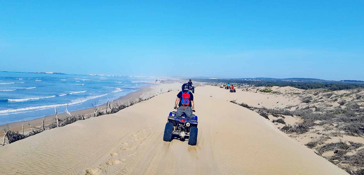 Dunas de Esauira en quad