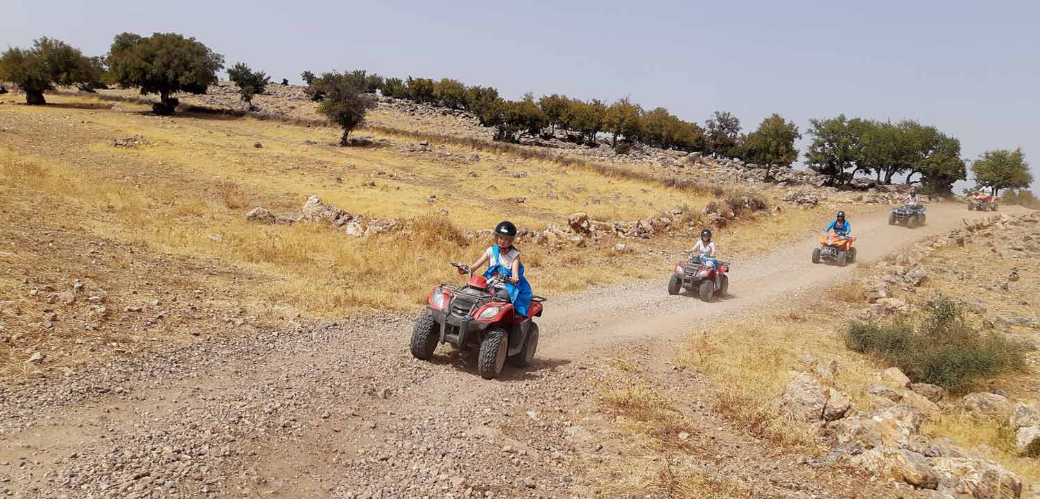 Salida en quad por el interior de Marruecos
