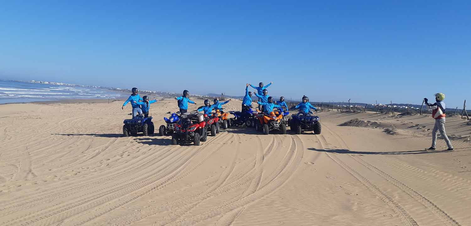 Excursion en quad por la playa Marruecos