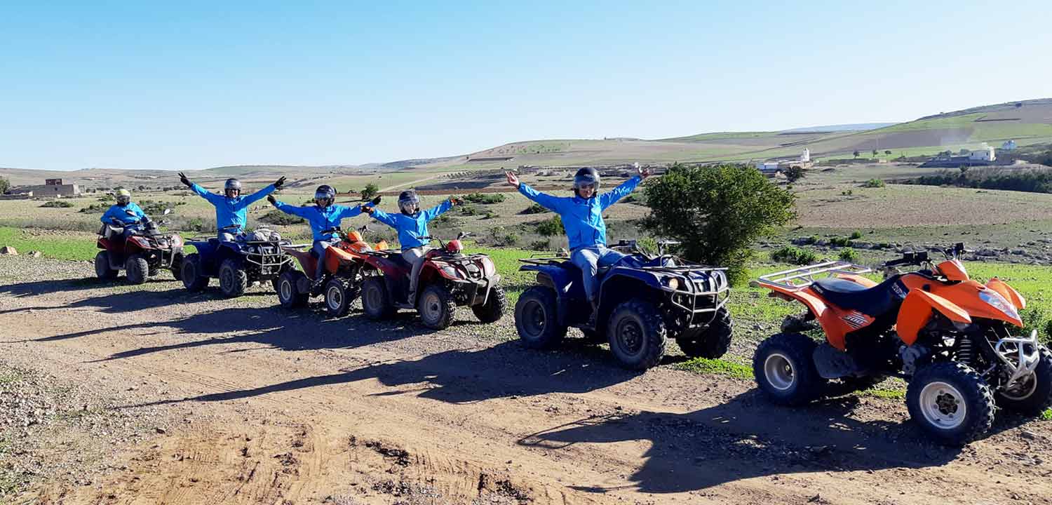 Salida en Quad en Marruecos