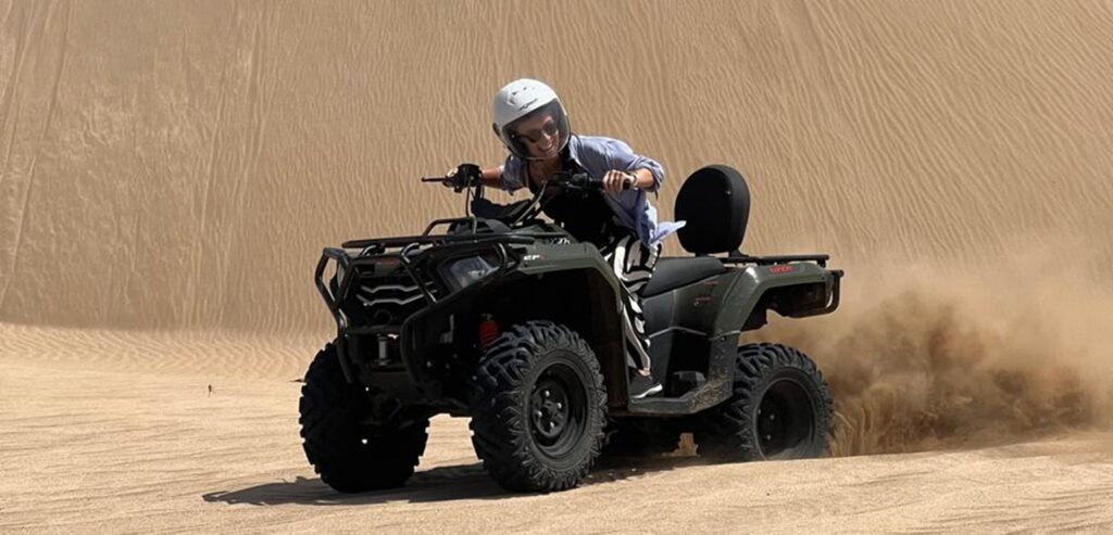 balade quad plage desert essaouira